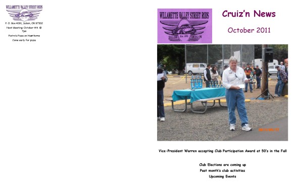 Cruz-N-News October 2011